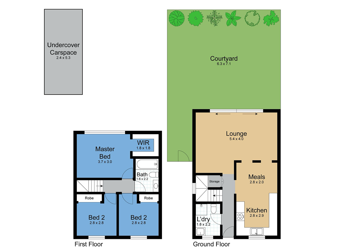 floor plan central coast